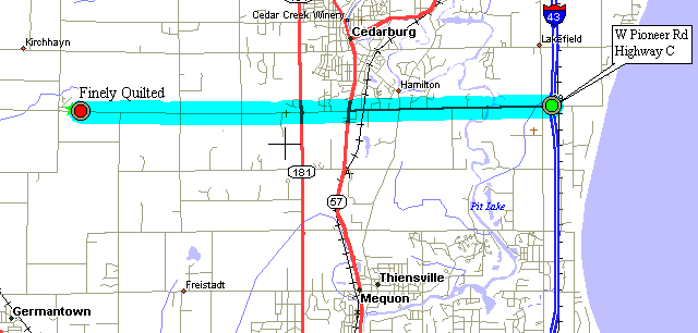 I-43 Map